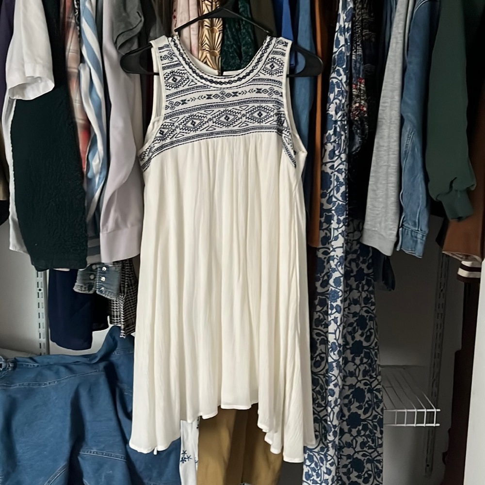 Iris Embroidered Dress